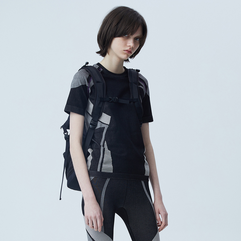 JNBY/江南布衣20夏新品T恤色块结构感短袖上衣女5J9611770